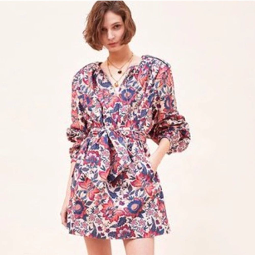 Anthropologie Chufy Memories Of Romania Gabi Organic Cotton Mini Dress Nicu - Picture 3 of 7